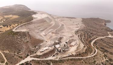 Κώνος τόφφων Φυριπλάκας οροφή